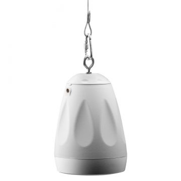 OSD Forza 4" Pendant Speaker IP66 Rated, Hanging, 8 Ohm/70V Tap, White (Single)